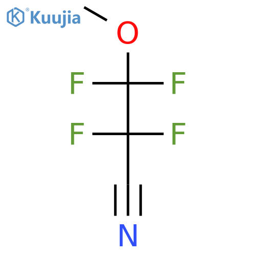 Propanenitrile, 2,2,3,3-tetrafluoro-3-methoxy- structure