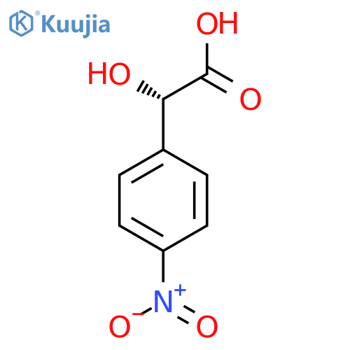 (2S)-2-hydroxy-2-(4-nitrophenyl)acetic acid structure