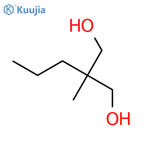 2-Methyl-2-propyl-1,3-propanediol structure