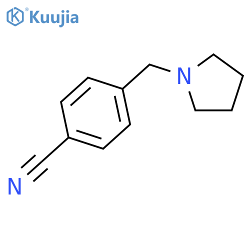 4-(Pyrrolidin-1-ylmethyl)benzonitrile Hydrochloride structure