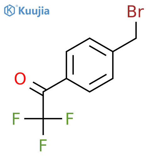 Ethanone, 1-[4-(bromomethyl)phenyl]-2,2,2-trifluoro- structure