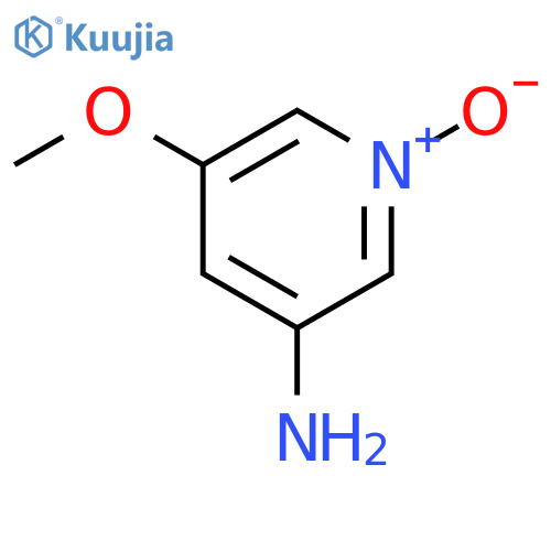 3-Pyridinamine,5-methoxy-, 1-oxide structure