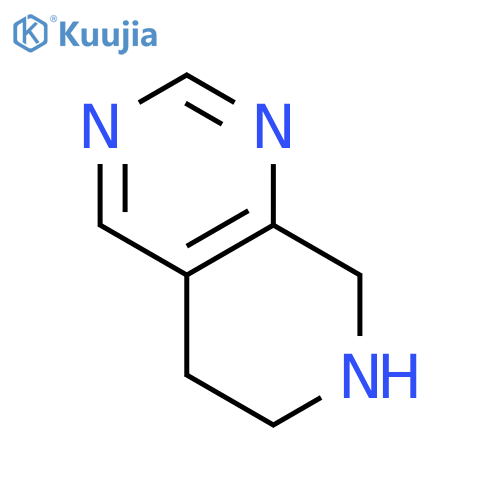 5,6,7,8-tetrahydropyrido3,4-dpyrimidine structure