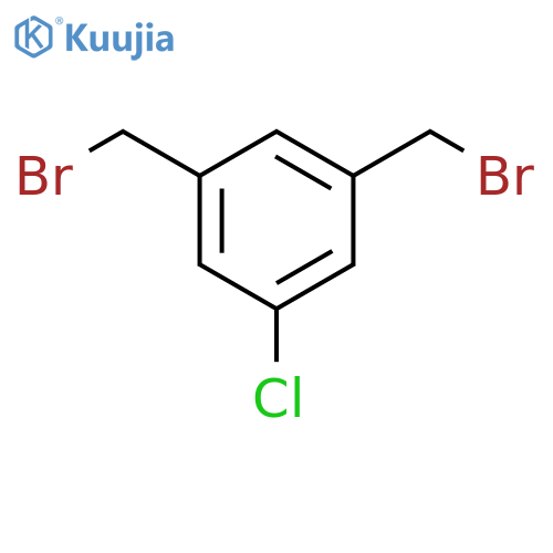 1,3-Bis(bromomethyl)-5-chlorobenzene structure