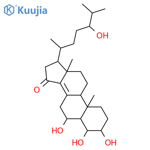 3,4,6,24-Tetrahydroxycholest-8(14)-en-15-one; (3β,4β,5α,6α,25S)-form structure