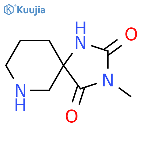 3-methyl-1,3,9-triazaspiro[4.5]decane-2,4-dione structure