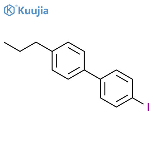 4-Iodo-4'-propylbiphenyl structure
