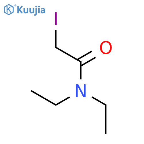 Acetamide, N,N-diethyl-2-iodo- structure