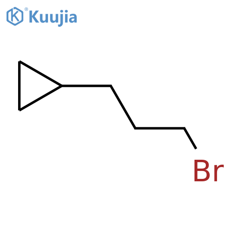 (3-Bromopropyl)cyclopropane structure