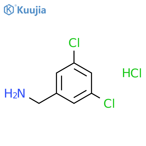 (3,5-dichlorophenyl)methanamine Hydrochloride structure