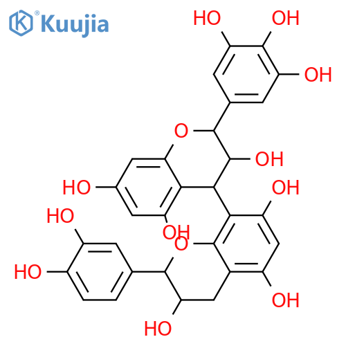 Gallocatechin-(4α→8)-catechin structure