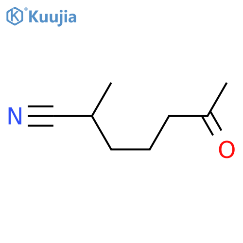 Heptanenitrile,2-methyl-6-oxo- structure