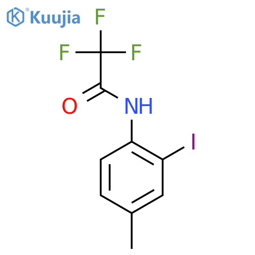 Acetamide, 2,2,2-trifluoro-N-(2-iodo-4-methylphenyl)- structure