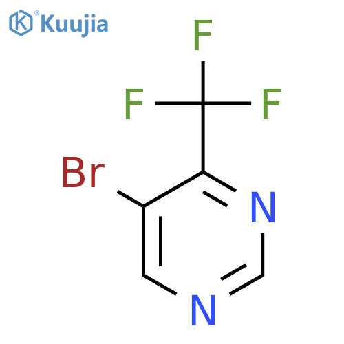 5-Bromo-4-(trifluoromethyl)pyrimidine structure