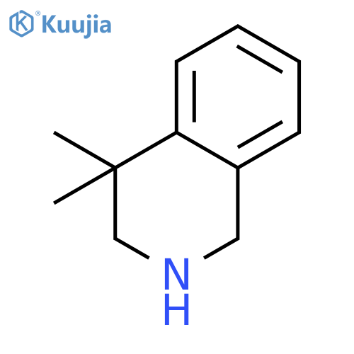 4,4-Dimethyl-1,2,3,4-tetrahydroisoquinoline structure