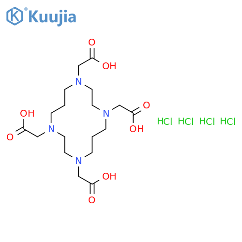 1,4,8,11-Tetraazacyclotetradecane-1,4,8,11-tetraacetic Acid Hydrochloride structure