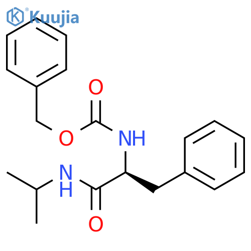 N-Isopropyl L-Z-Phenylalaninamide structure