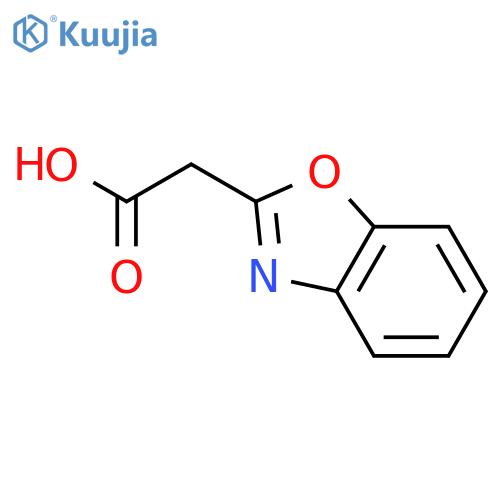 2-(1,3-benzoxazol-2-yl)acetic acid structure