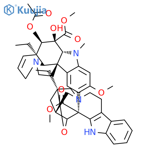 Vincaleukoblastine,4'-deoxy-1',4'-epoxy-, (1'b)- (9CI) structure