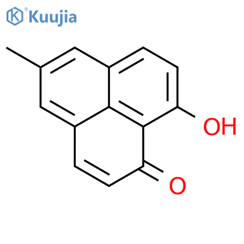 1H-Phenalen-1-one, 9-hydroxy-5-methyl- structure