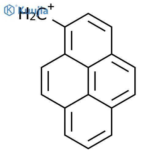 METHYLIUM, 1-PYRENYL- structure