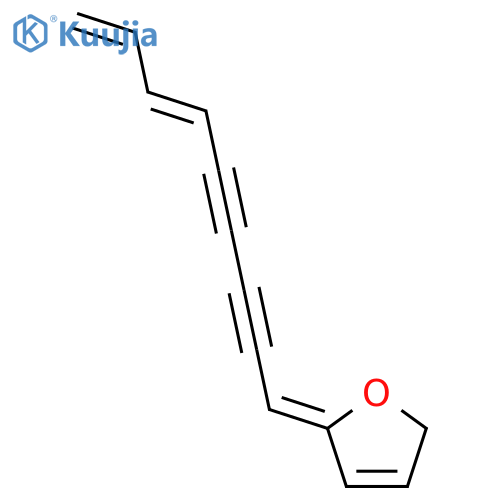 2,5-Dihydro-2-(6,8-nonadien-2,4-diynylidene)furan structure