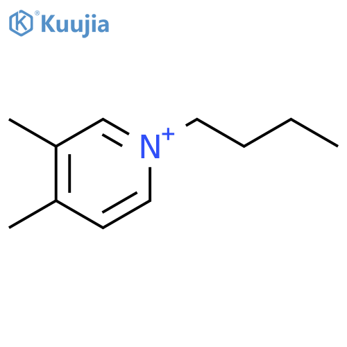 Pyridinium, 1-butyl-3,4-dimethyl- structure
