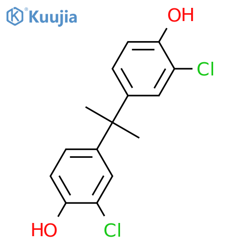 3,3'-Dichlorobisphenol A structure