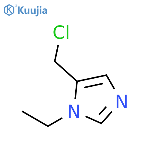 5-(Chloromethyl)-1-ethyl-1H-imidazole structure