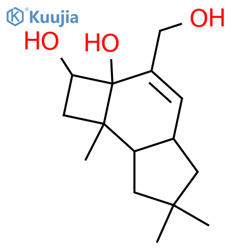 7-Protoilludene-5,6,14-triol; (5β,6α)-form structure