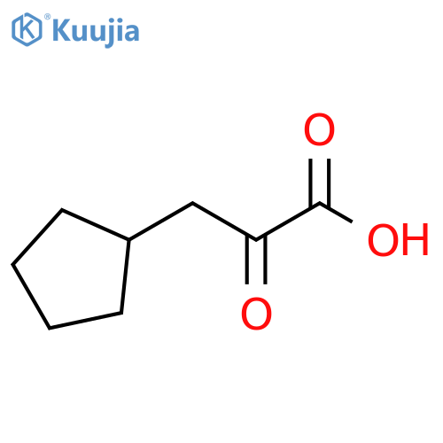 3-cyclopentyl-2-oxopropanoic acid structure
