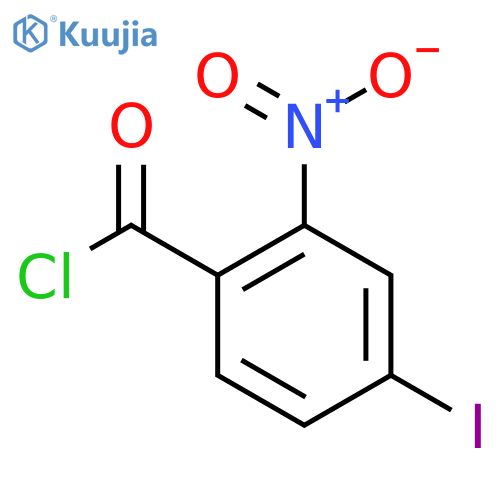4-Iodo-2-nitrobenzoyl chloride structure