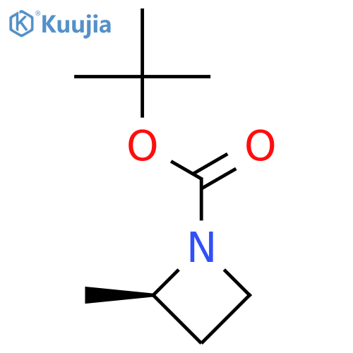 1-AZETIDINECARBOXYLIC ACID, 2-METHYL-, 1,1-DIMETHYLETHYL ESTER, (2R)- structure