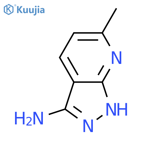 6-Methyl-1h-pyrazolo[3,4-b]pyridin-3-amine structure