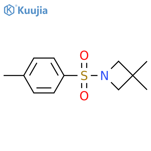 3,3-dimethyl-1-tosylazetidine structure