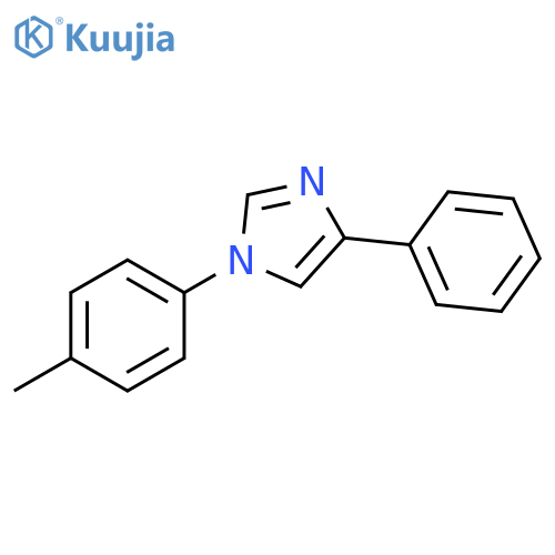 1H-Imidazole, 1-(4-methylphenyl)-4-phenyl- structure