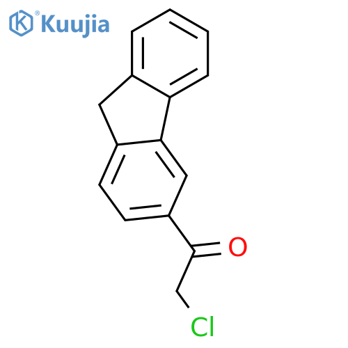 2-Chloro-1-(9H-fluoren-3-yl)ethan-1-one structure