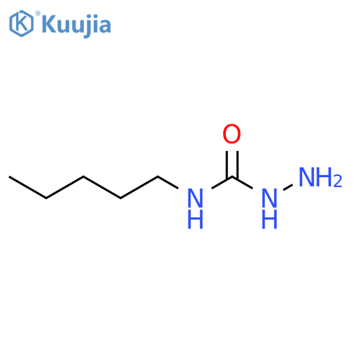Hydrazinecarboxamide, N-pentyl- structure