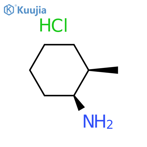 (1S,2R)-2-Methylcyclohexanamine hydrochloride structure