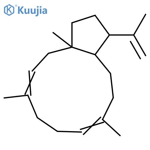 3,7,18-Dolabellatriene; (3E,7E)-form structure