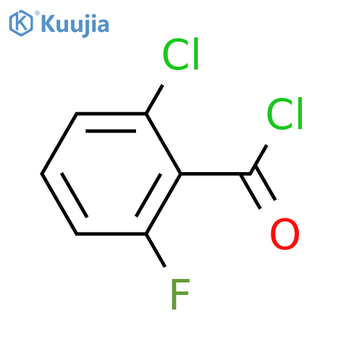 2-chloro-6-fluorobenzoyl chloride structure