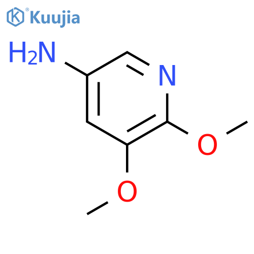 5,6-Dimethoxypyridin-3-amine structure