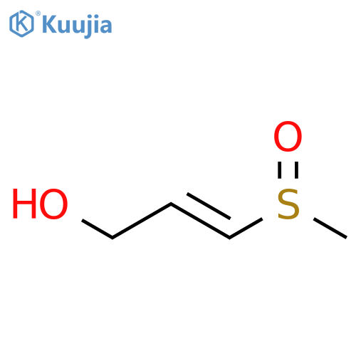 3-hydroxy-1-methylsulphinylprop-1-ene structure