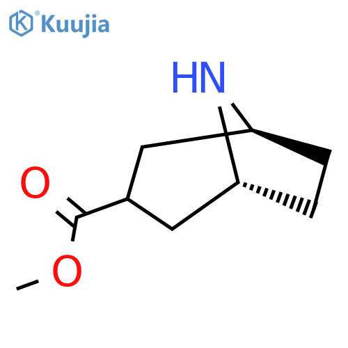 Rel-methyl(1R,3s,5S)-8-azabicyclo[3.2.1]octane-3-carboxylate structure