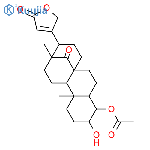 15(14→8)-Abeo-3,4-dihydroxy-14-oxocard-20(22)-enolide; (3β,4β,5α)-form, 4-Ac structure