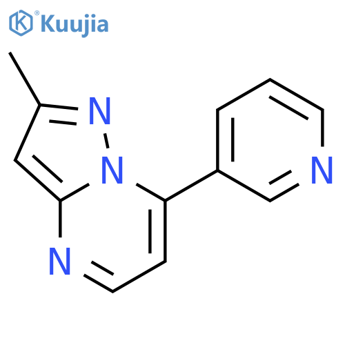 2-Methyl-7-(3-pyridinyl)pyrazolo[1,5-a]pyrimidine structure