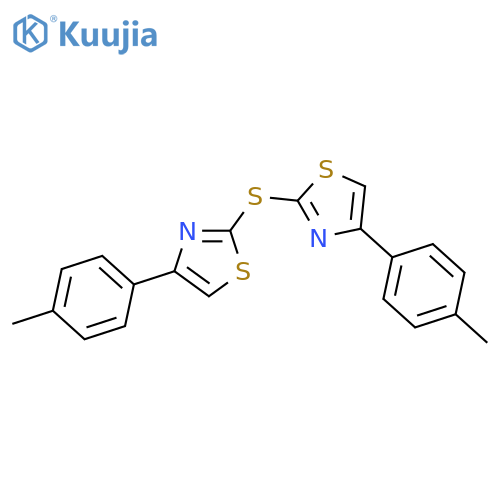 THIAZOLE, 2,2'-THIOBIS[4-(4-METHYLPHENYL)- structure