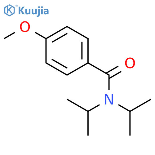 Benzamide, 4-methoxy-N,N-bis(1-methylethyl)- structure