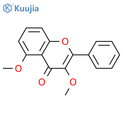 3,5-Dimethoxyflavone structure