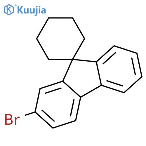 Spiro[cyclohexane-1,9'-[9H]fluorene], 2'-bromo- structure